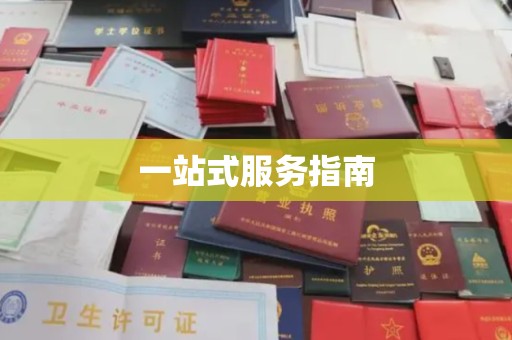 黄陵一站式服务指南